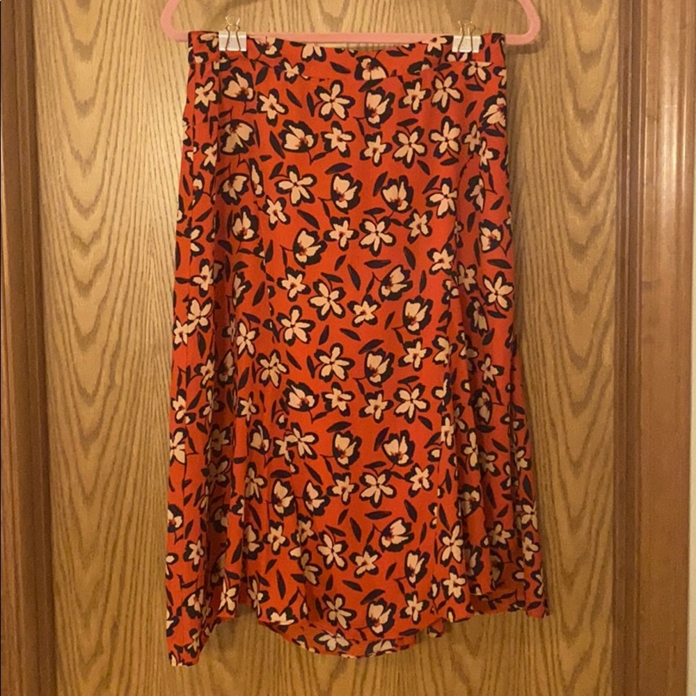 Target Floral Midi Skirt